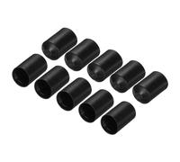 sourcing map Chaleur Rétrécissement Fin Capuchon 25mm ID x 40mm L 2:1 Ratio Étanche Électrique Fil Emballage Adhésif Doublé Scellé Tuyau Bouchons pour Fil Câble, Paquet de 10