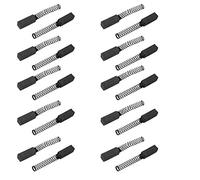 sourcing map Charbon Carbone Brosse Rechange 4mm x 4mm x 13mm pour Générique Électrique Moteur 10 Paires