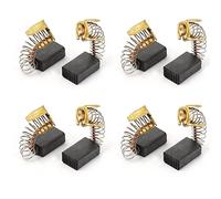 sourcing map Charbon Moteur Carbone Brosse 13mm x 8mm x 5mm Électrique Foreuse Moteur Ressort Type 4 Paires