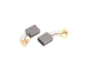 sourcing map Charbon Moteur Carbone Brosse Rechange 17mm x 13mm x 6mm pour Moteurs 2Pcs