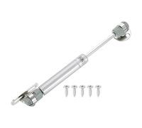 sourcing map Charnières de support de couvercle, vérins à gaz 80N de 15,2 cm, fermeture douce, couvercle pliable, support de levage à abaissement lent, tampon pneumatique pour armoire, placard