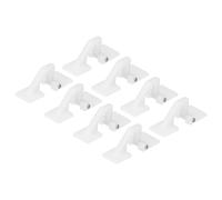 sourcing map Charnières RC 1 Pouce x 0,4 Pouce Réglables pour Pièces d'Avion RC - Lot de 8