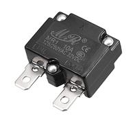 sourcing map Circuit Surcharge Protection 10A AC125/250V DC32V Automatique Réinitialisation Thérmique Coupe-circuit