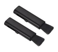 sourcing map Clavier Nettoyage Brosse Mini Téléscopique Catégorie Fenêtre Rainure Nettoyage Brosse pour Portable Ordinateur Clavier Fenêtre Noir