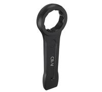 sourcing map Clé à anneau 58 mm métrique CR-V en acier CR-V 12 points Clé plate pour la cuisson de la peinture Outil à main pour réparation automobile mécanique