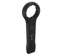 sourcing map Clé à anneau 62 mm métrique CR-V en acier CR-V 12 points Clé plate pour la cuisson de la peinture Outil à main pour réparation automobile mécanique