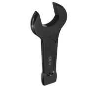 sourcing map Clé à frapper à extrémité ouverte 62 mm métrique CR-V en acier CR-V Clé ouverte unique pour peinture de cuisson en forme de U Clé à tête Outil à main pour réparation automobile mécanique