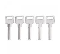 sourcing map Clé Vide, 35mm Longueur 2 Fente Laiton Nouveau Non Coupé Remplacement Outil 5pcs