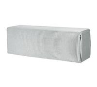 sourcing map Climatisateur Couverture 35-37 Pouces Tricoté Élastique Tissu Antipoussière pour Murales Unités Split Interne AC Couvertures, Clair Gris
