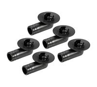 sourcing map Climatisateur Vidange Tuyau Connecteur 17mm Tube Coude Raccord Remplacement Pièce Accessoires pour Mini-Split Fenêtre AC, Noir Paquet de 5
