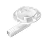 sourcing map Climatisation Drainage Tuyau Connecteur Coude Raccord Embout évacuation Condensat Climatiseur pour Mini-Split Unités et Fenêtre AC Unité Parties 40mm 1Pcs