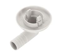 sourcing map Climatisation Drainage Tuyau Connecteur Coude Raccord pour Mini-Split Unités et Fenêtre AC Unité Parties 30mm 1Pcs