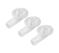 sourcing map Climatisation Drainage Tuyau Connecteur Coude Raccord pour Mini-Split Unités et Fenêtre AC Unité Parties 18mm 3Pcs