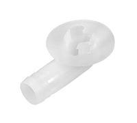 sourcing map Climatisation Drainage Tuyau Connecteur Coude Raccord pour Mini-Split Unités et Fenêtre AC Unité Parties 18mm 1Pcs