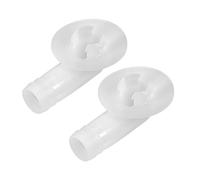 sourcing map Climatisation Drainage Tuyau Connecteur Coude Raccord pour Mini-Split Unités et Fenêtre AC Unité Parties 18mm 2Pcs
