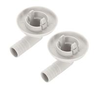 sourcing map Climatisation Drainage Tuyau Connecteur Coude Raccord pour Mini-Split Unités et Fenêtre AC Unité Parties 30mm 2Pcs