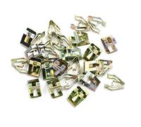 sourcing map Clips De Retenue en Métal 25pcs pour Console De Voiture 9.2mm