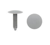 sourcing map Clips Rivet Plastiques Gris 40Pcs Pour Voiture Trou 7mm