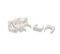sourcing map Clips Tuyau Eau Collier PVC Pince 32mm TV Plateaux Tube Tuyau Cintre SuPPort Pex Tubes 10Pcs