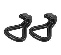 Sourcing Map Cliquet Double J Sangle Crochet Charge 1763 Lbs pour 1" Attache Sangle Voiture Camion Remorque Paquet de 2