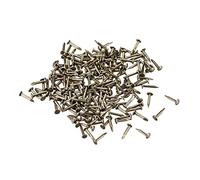 sourcing map Clou Petit Minuscule Carbone Acier Quincaillerie 1X8mm(DxL) pour Bricolage Décoratif Bois Boîte Accessoire Bronzé 200pcs