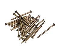 sourcing map Clou Petit Minuscule Laiton 2.8x50mm pour Bricolage Bois Matériel Accessoires 25pcs