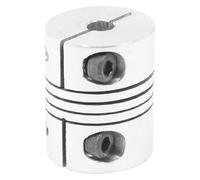 sourcing map CNC Arbre Moteur accoupler 5mm vers 8mm Accouplement Flexible 5mmx8mm