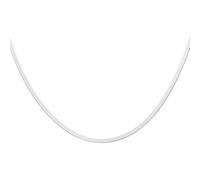 sourcing map Collier à chevrons en acier inoxydable avec chaîne serpent réglable et plate pour cadeau de bijoux, 16" x 0.2", Acier inoxydable, Pas de gemme