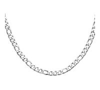 sourcing map Collier à maillons en acier inoxydable pour homme et femme, 32" x 0.3", Acier inoxydable, Pas de gemme