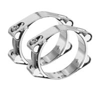 sourcing map Collier de serrage en T 140-150 mm en acier inoxydable 304 à double tête réglable pour tuyaux de radiateur industriels