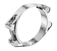 sourcing map Collier de serrage en T 95-105 mm en acier inoxydable 304 à double tête réglable pour tube de radiateur d'admission automobile tuyaux de plomberie industrielle