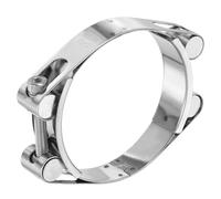 sourcing map Collier de serrage en T de 110 à 120 mm en acier inoxydable 304 à double tête réglable pour tube de radiateur d'admission pour plomberie automobile tuyaux intermédiaires industriels