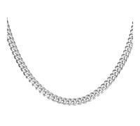 sourcing map Colliers pour homme en acier inoxydable - Accessoires pour homme et femme - Bijoux cadeau, 24" x 0.2", Acier inoxydable, Pas de gemme