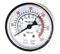 sourcing map Compresseur d'air pneumatique 0-12Bar 0-180PSI