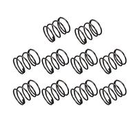 sourcing map Compression Ressort 1.2mm Fil Diamètre, 17mm OD, 20mm Libre Longueur Ressort Acier Extension Ressort Noir 10Pcs
