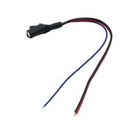 sourcing map Condensateur 12V DC Câble fil filtre voiture Vue arrière caméra marche arrière