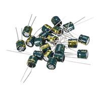 sourcing map Condensateur électrolytique radial en aluminium ESR 470uF 10V 105°C 3000Vie H 8x7mm Cour élevé faible Resist 20pc