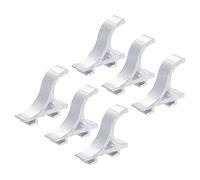 sourcing map Congélateur Étagère Clips, Réfrigérateur Clip Kits Refroidisseur Étagère Support 1.06x0.31x0.91inch pour Accueil Emploi Paquet de 6