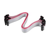 sourcing map Connecteur IDC 20 Broche Connecteur Femelle câble Ruban Plat Câble Nappe 30cm 2.54mm,5pcs