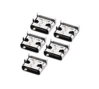 sourcing map- Connecteur USB PCB type-c, prise femelle 3.1 16 broches, prise de charge rapide, 5 pièces