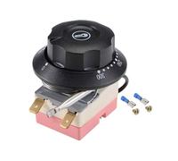 SOURCING MAP Contrôle Température Interrupteur Thermostat Capillaire NC 250V 16A 50-300℃ pour Four Réfrigérateur Chauffage