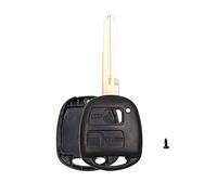 sourcing map Coque De Clé 2 Boutons Avec Lame Pour Toyota Yaris 1pc