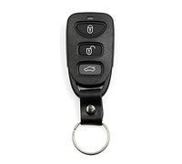 sourcing map Coque de clé pour Hyundai Sonata Elantra OSLOKA423T Plip Télécommande 4 Boutons avec Porte-clé Boîte Rechange