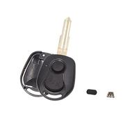 sourcing map Coque de clé pour Actyon Kyron Rexton Télécommande 2 Boutons avec Lame Non Coupé Boîte Rechange