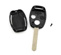 sourcing map Coque de clé pour Honda Civic Accord CR-V 2 Boutons AFC107850 Plip Télécommande avec Lame Boîte Rechange