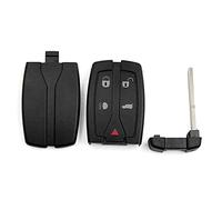 sourcingmap Coque de clé pour Land Rover Freelander Discovery 2 Plip Télécommande 3043A-TX9 5 Boutons Boîte Rechange