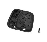 sourcing map Coque de clé pour Peugeot 206 Télécommande 2 Boutons Boîte Rechange