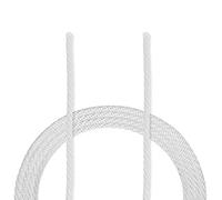 sourcing map Corde Démarrage à Recul 3.5mm Diamètre 5m 16.4ft Polyester Tirer Cordon pour 152F 154F Tondeuse à Gazon Moteur Coupe Pièce