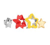 sourcing map Coupe-sandwich et scellant avec poignée, joli emporte-pièce, machine à sandwich, dérouleur de pain, accessoires de déjeuner en forme d'étoile pour boîte à déjeuner, biscuits, déjeuner