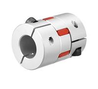 sourcing map Coupleur Arbre 16mm à 20mm Alésage L55 x D40 Flexible Accouplement Joint pour Servo Moteur Pas à Pas